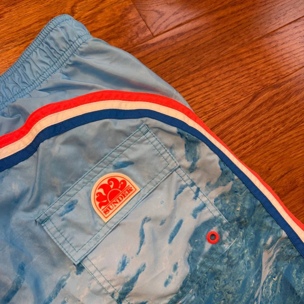 Sundek Swim Trunks Board Shorts Mens XL 8